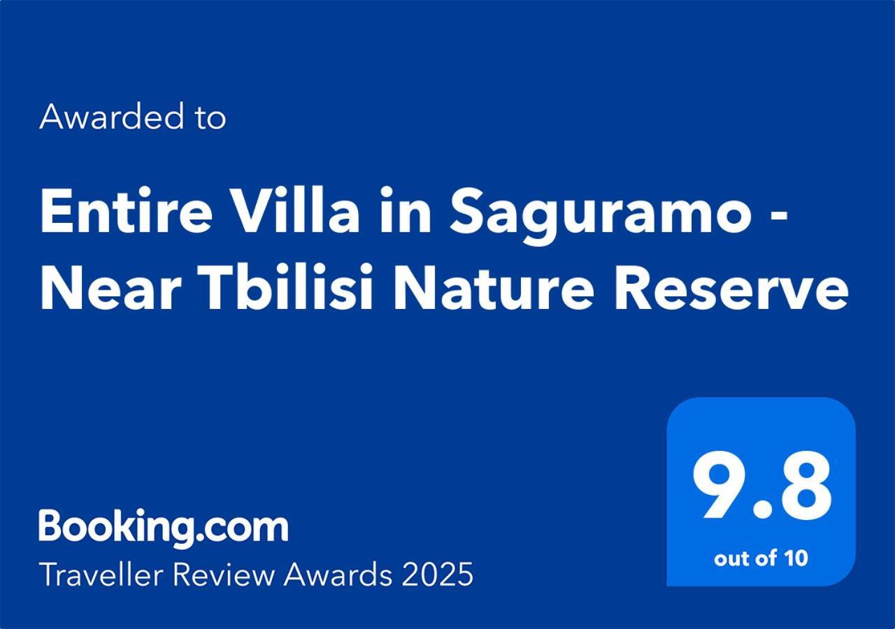 Entire Villa Near Tbilisi Nature Reserve With Panoramic View Mtsʼkhetʼa Екстериор снимка